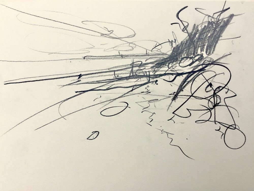 The Beach Under Easton Woods, Suffolk