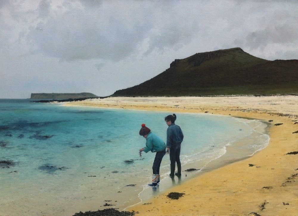 Polly and Andrea, Coral Beaches, Near Dunvegan, Skye