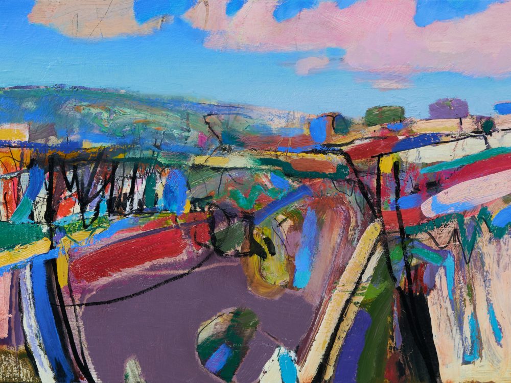 Near Overton Hill, Wiltshire #2 (Framed)