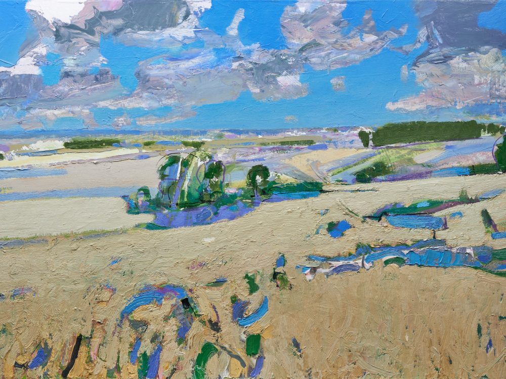 From Uffington Hill, Oxfordshire (framed)