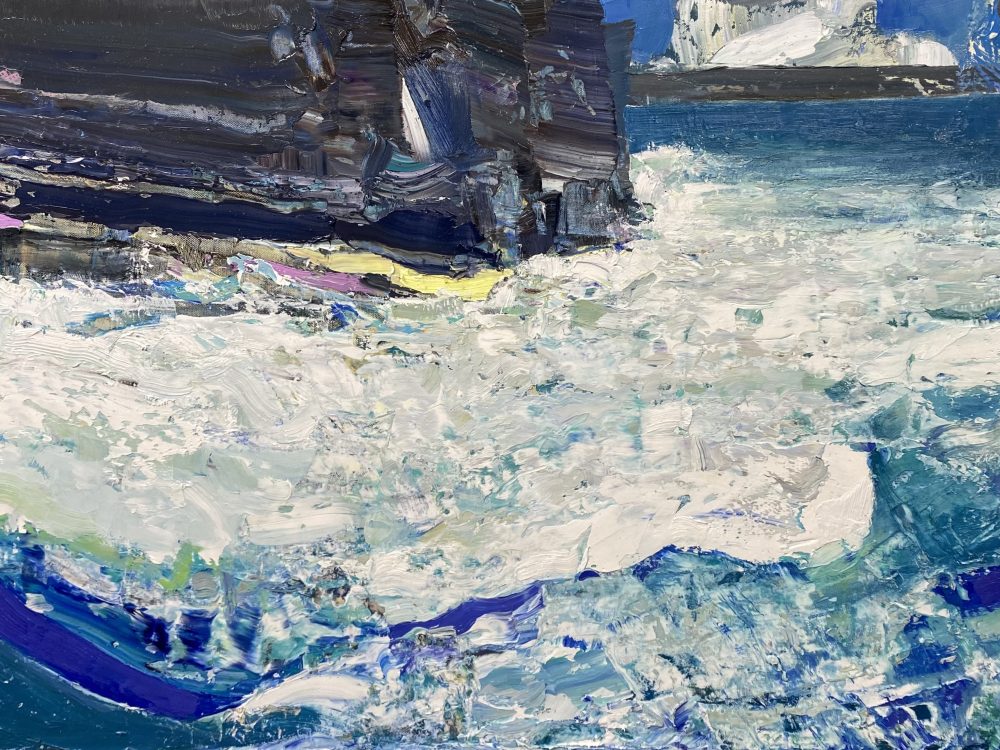 Yesnaby Cliff Study #1 ***SOLD***